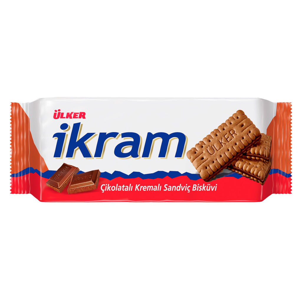 Ulker Ikram Cocoa Sandwich Biscuit - 84g