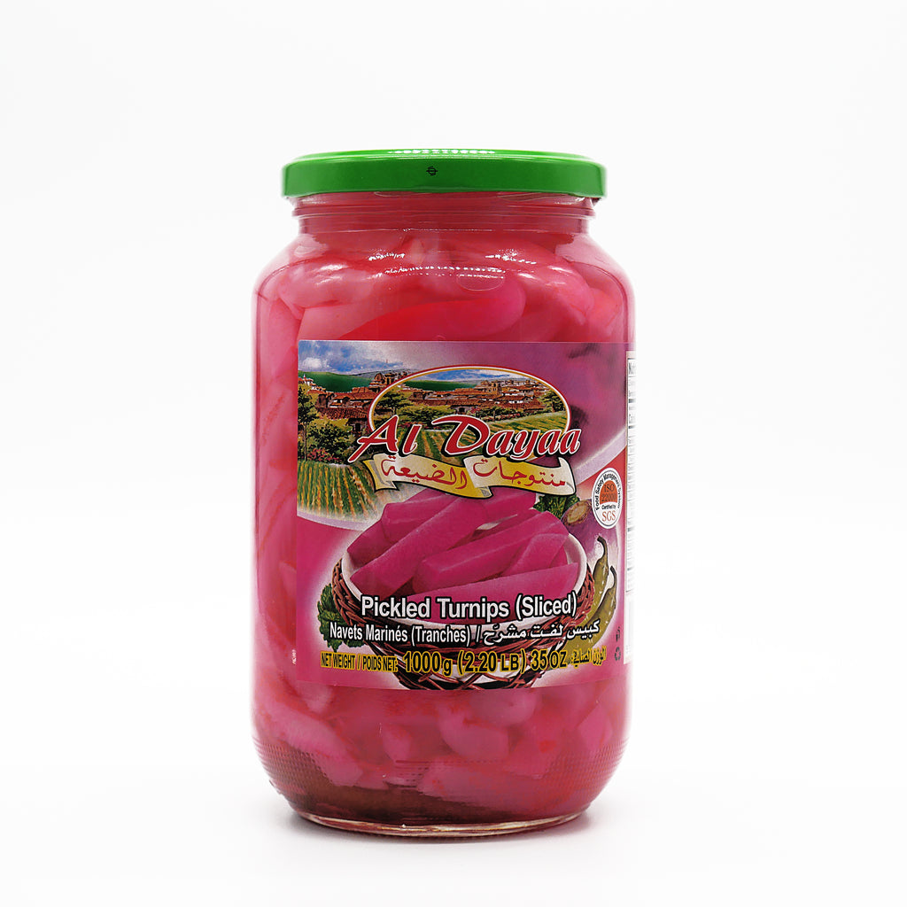 Al Dayaa Turnip Pickles Sliced - 1000g.