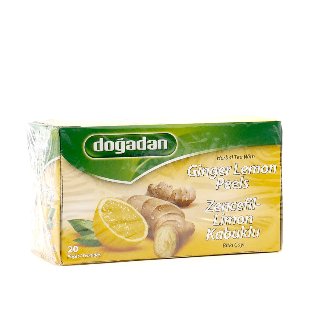 Dogadan Lemon Ginger Tea 20 Tea Bags - 40g