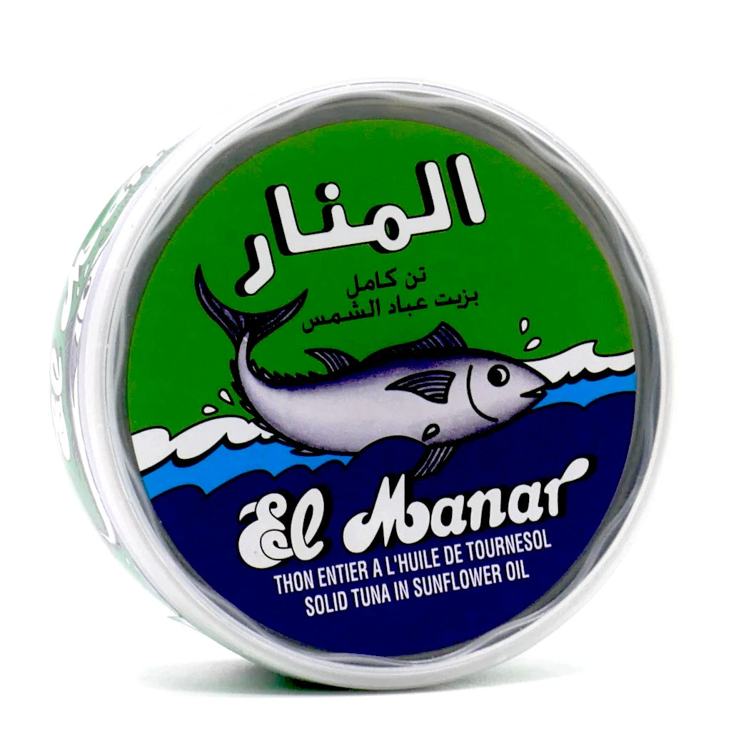 El Manar Solid Tuna in Sunflower Oil - 160g