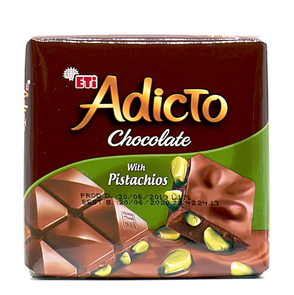 Eti Adicto Chocolate with Pistachio - 60g