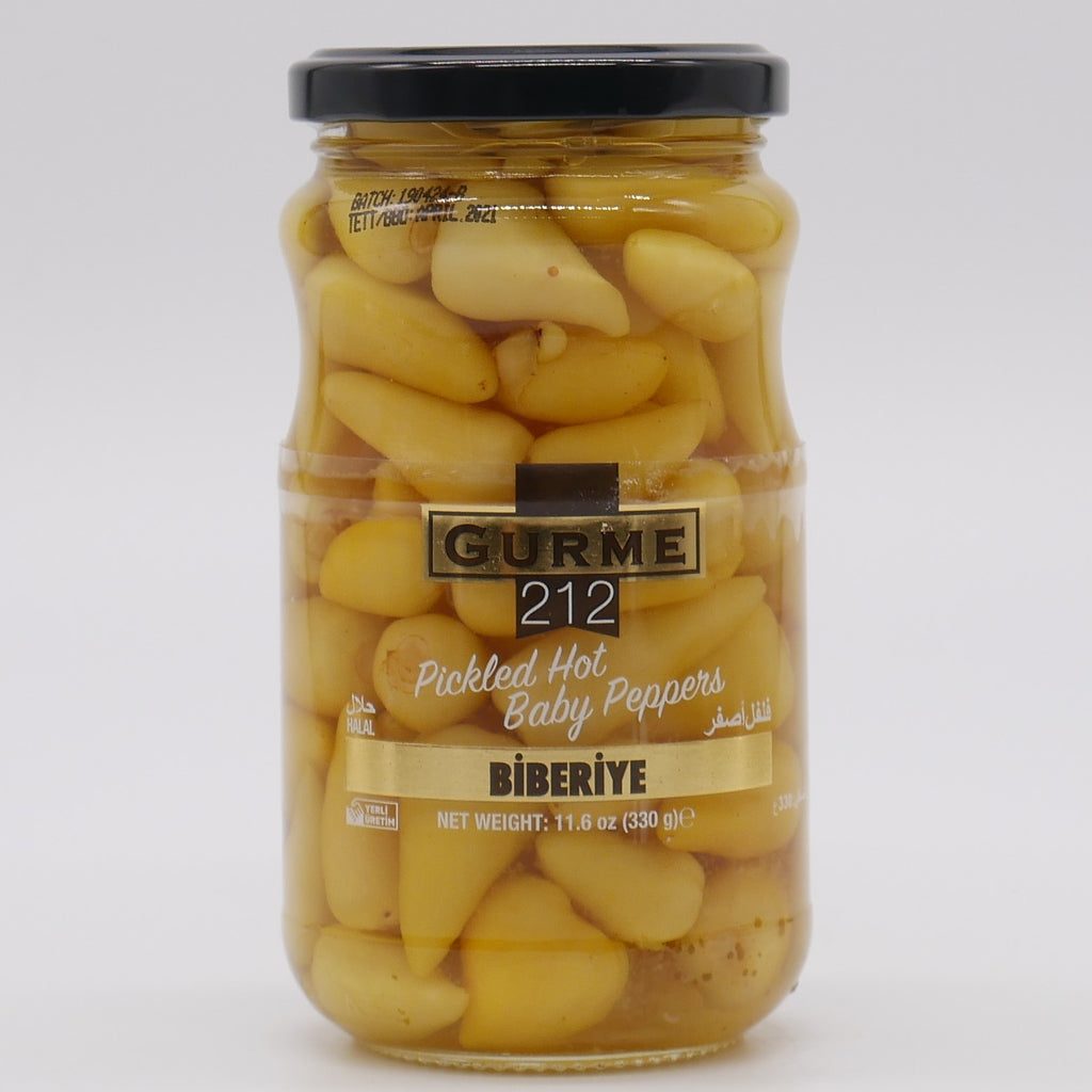 Gurme 212 Pickled Hot Baby Peppers