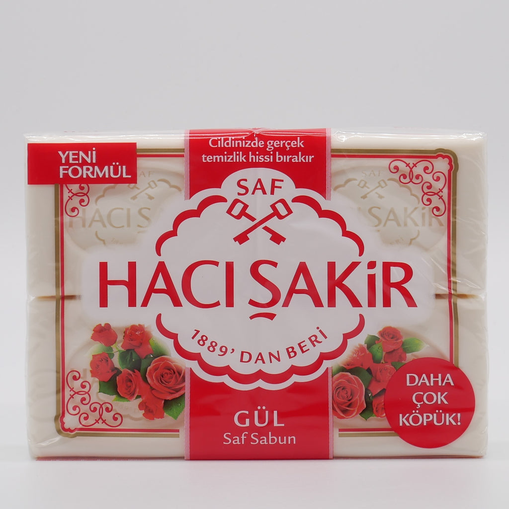 Haci Sakir Soap Rose / Lilac - 4PK