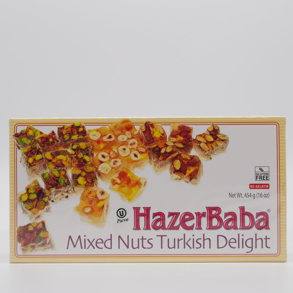 HazerBaba Mixed Nuts Turkish Delight - 454g