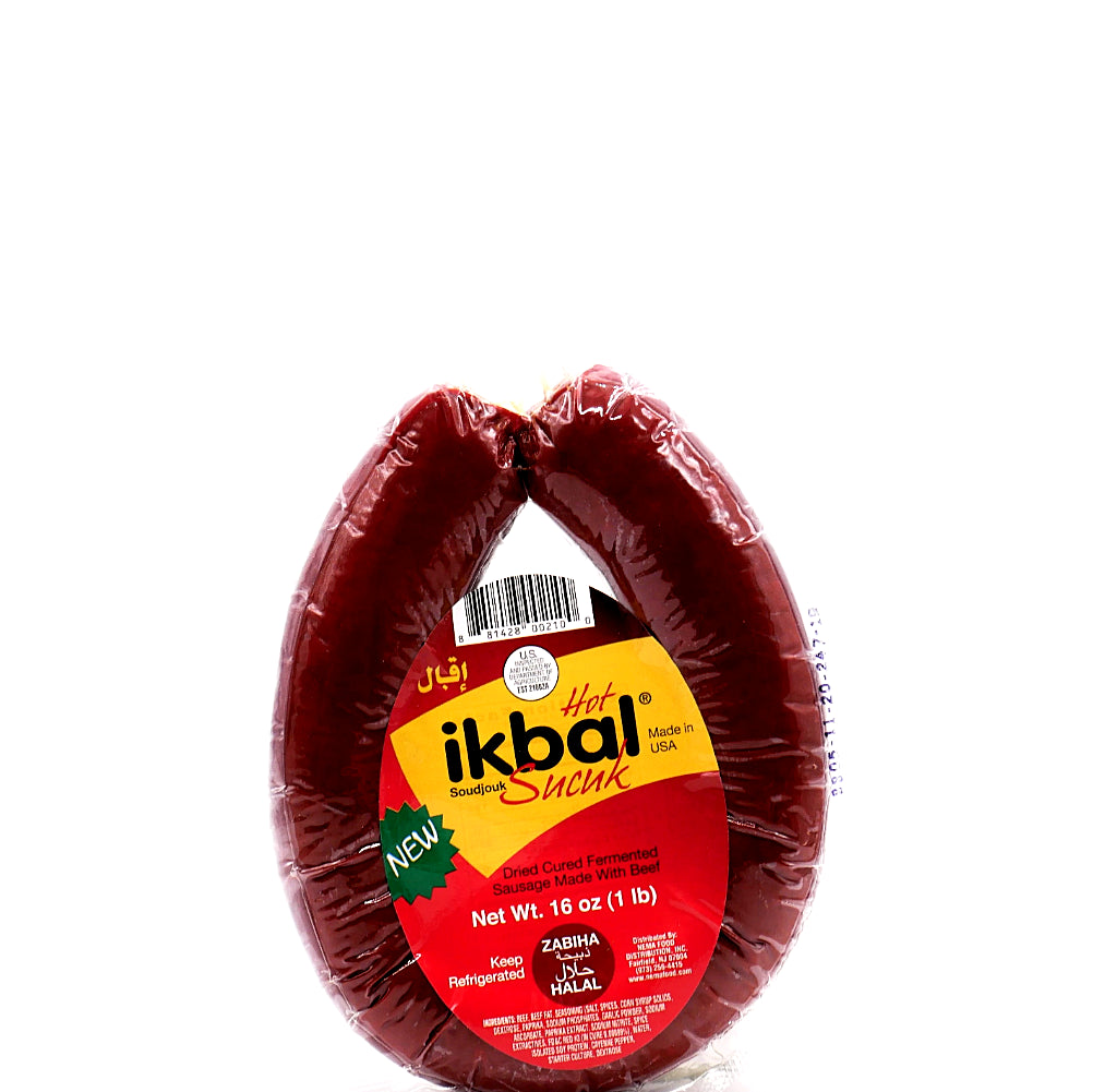 Ikbal Ring Soujouk Hot - 454g