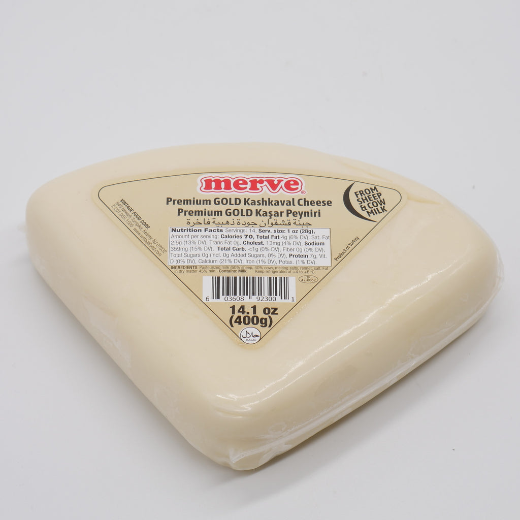 Merve Premium Gold Kashkaval Cheese - 400g