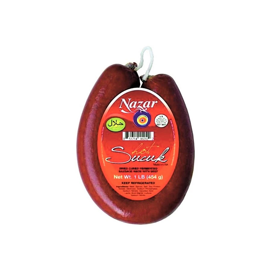 Nazar Beef Ring Sucuk Hot - 454g