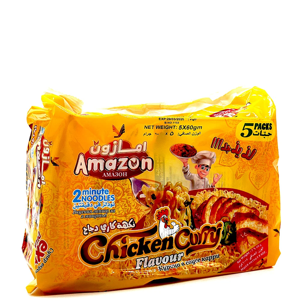 Amazon Chicken Noodles with  Curry Flavor