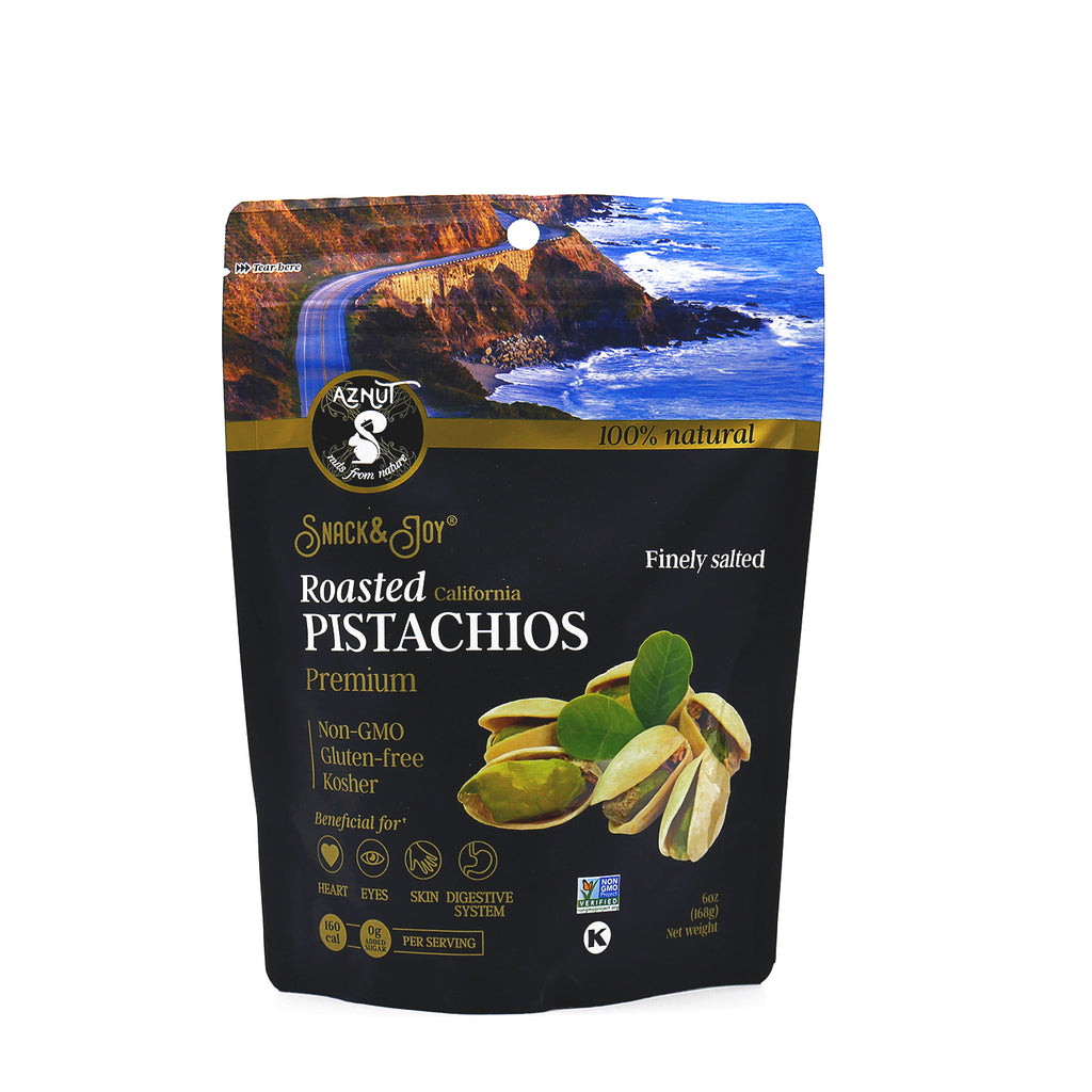 Aznut Roasted California Pistachios - 168g
