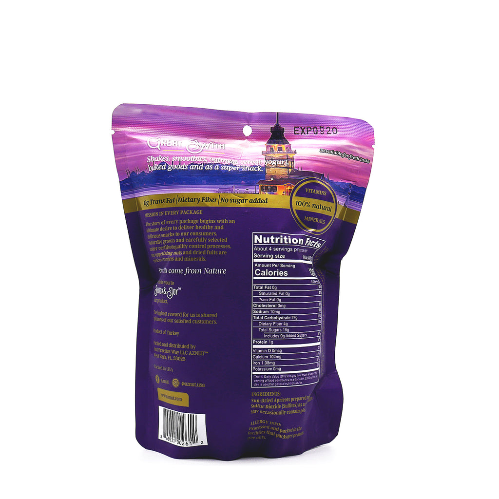 Aznut Dried Apricots - 168g
