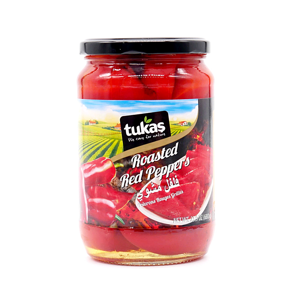 Tukas Roasted Red Peppers - 680g