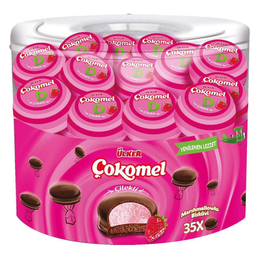 Ulker Cokomel Marshmallow Strawberry - 420g