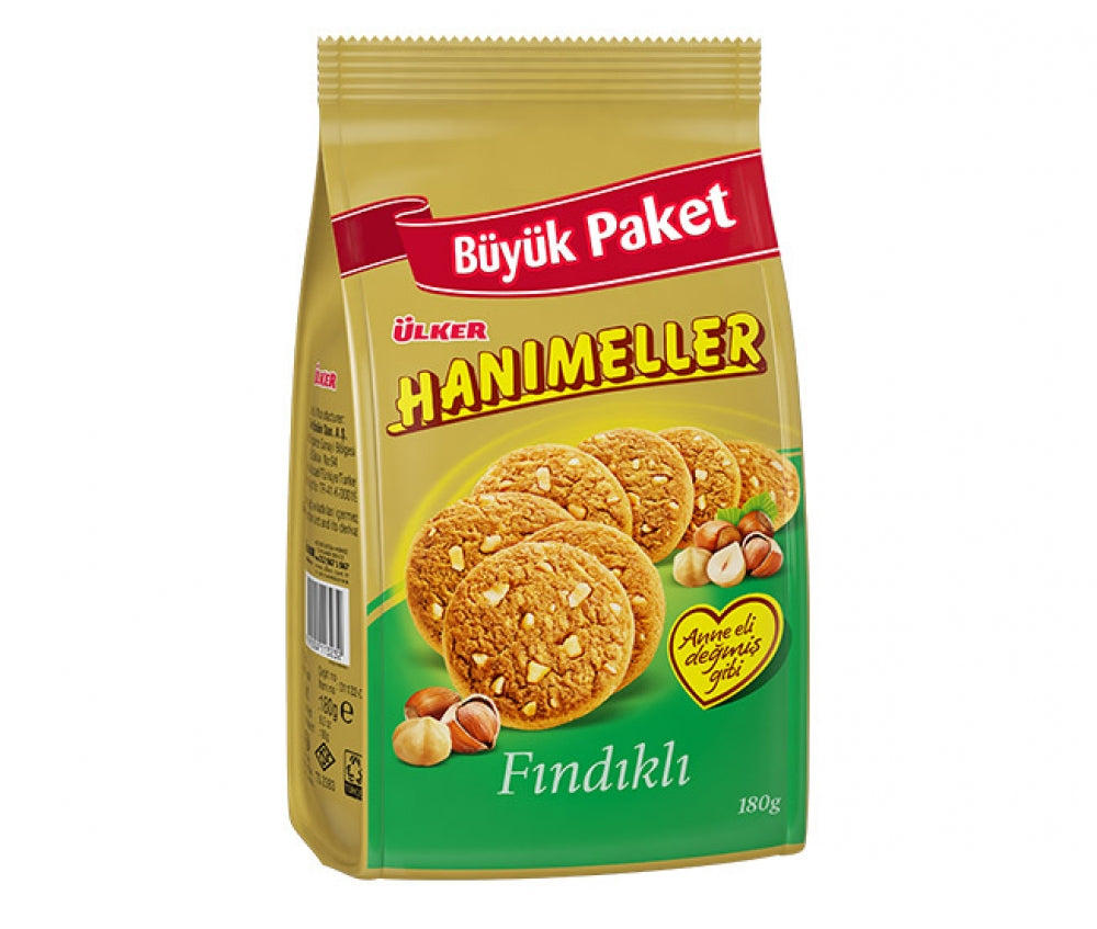 Ulker Hanimeller Hazelnut Biscuit - 170g