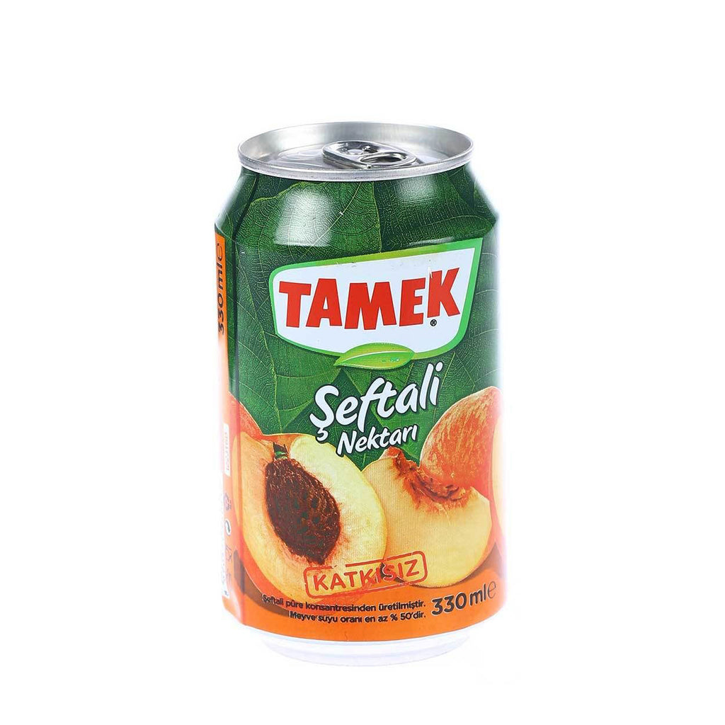 Tamek Peach Nectar in Can - 330ml